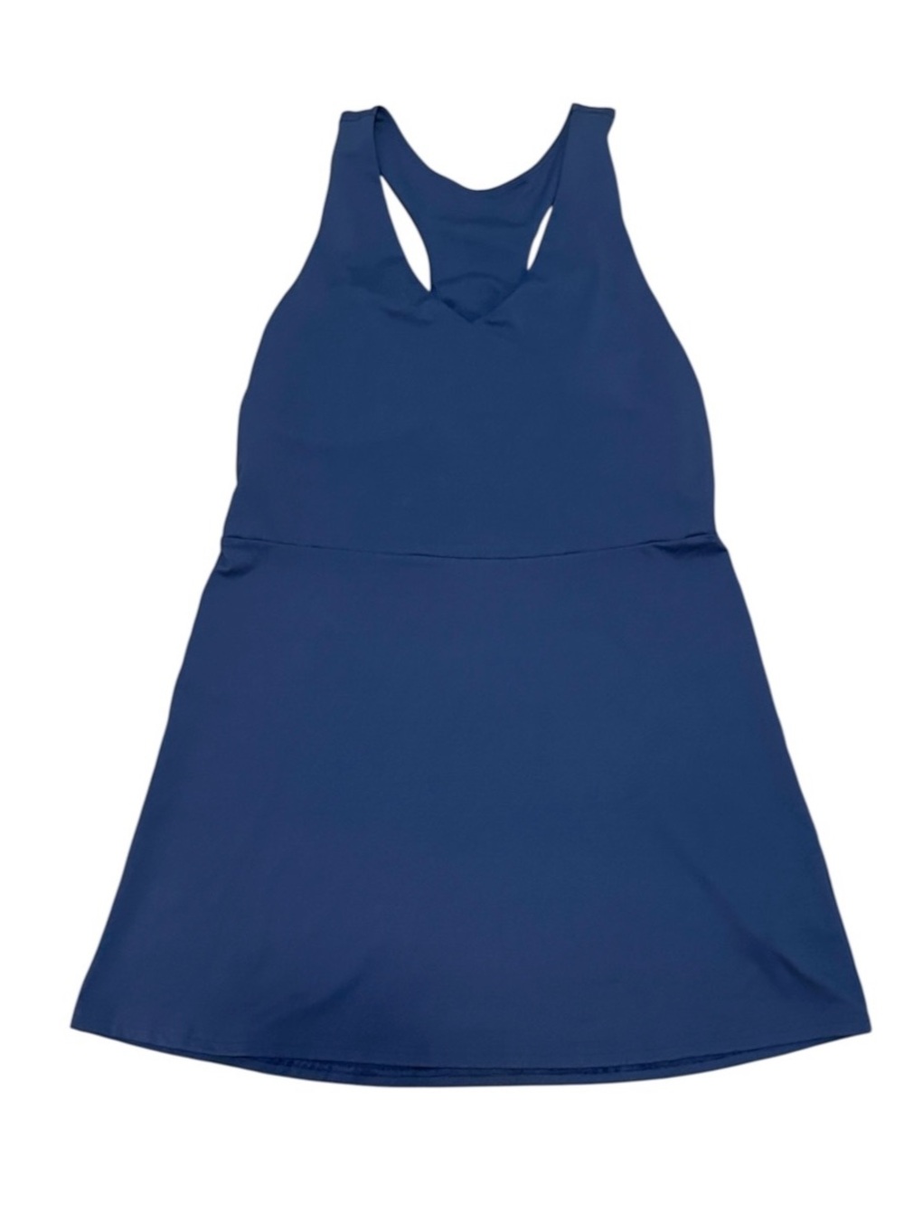 Fabletics Navy Blue Racerback Athletic Mini Dress XL